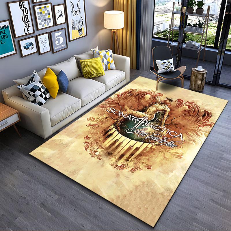Sonata Arctica Artistic Design suitable as a non-slip mat for the living room or bedroom sofa