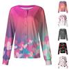 Women's Casual Long Sleeve Single Breasted Valentine's Day Printed  Clothing Cardigan Top