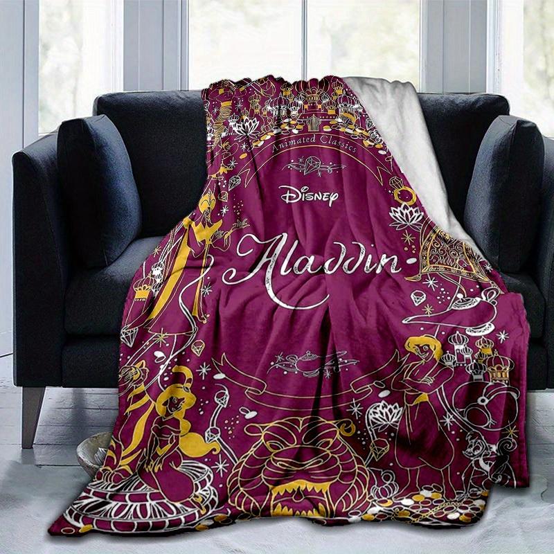 1pc, Aladdin-Inspired Home Decor: A Magical Home Blanket, Cozy Flannel Throw Blanket Makes the Perfect Gift for Disney Fans