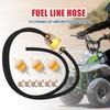 Dirt Bike Gas Fuel Line Hose Fuel Filter For 50Cc 110Cc 125Cc TaoTao Coolster Apollo GY6 Motorcycle Pit Bike Motocross Pocket Bike Chinese Atv Four