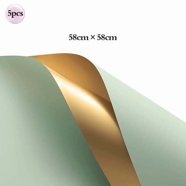 5 шт./лот, оберточная бумага для букета, День святого Валентина, свадебная оберточная бумага с розами и цветами, ленты для упаковки цветов на день рождения