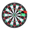 Dartboard with Double-sided Target and 2 Darts