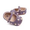 Baby Girl Princess Shoes High Quality Soft PU Embroidery Flower TPR Sole Anti-slip for Toddler Girl 0-12 Months 2023 New Fashion