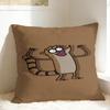 RRegular Show Pillow Case  Graphic Pillow Cover Vintage Pillowcases For Living Room Sofa