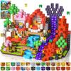 100 Pcs Magnetic Building Blocks, Magnetic Toys, Educational Toys for Kids, Learning and Building Construction Toys for Boys and Girls, Birthday