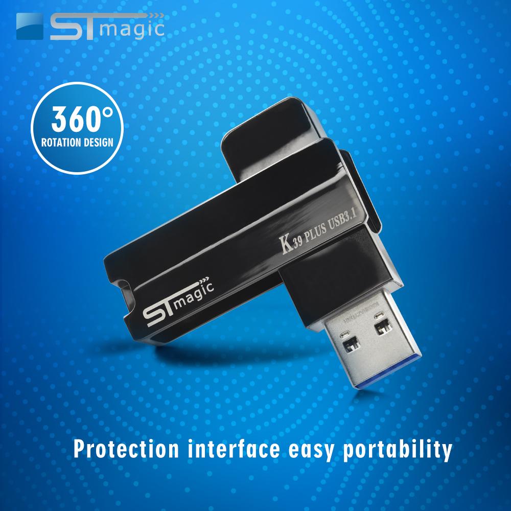 Stmagic USB Flash Drive USB3.1 High Speed 440MB/S 64GB 128GB 256GB 512GB Pendrive Mini Metal Memory Stick