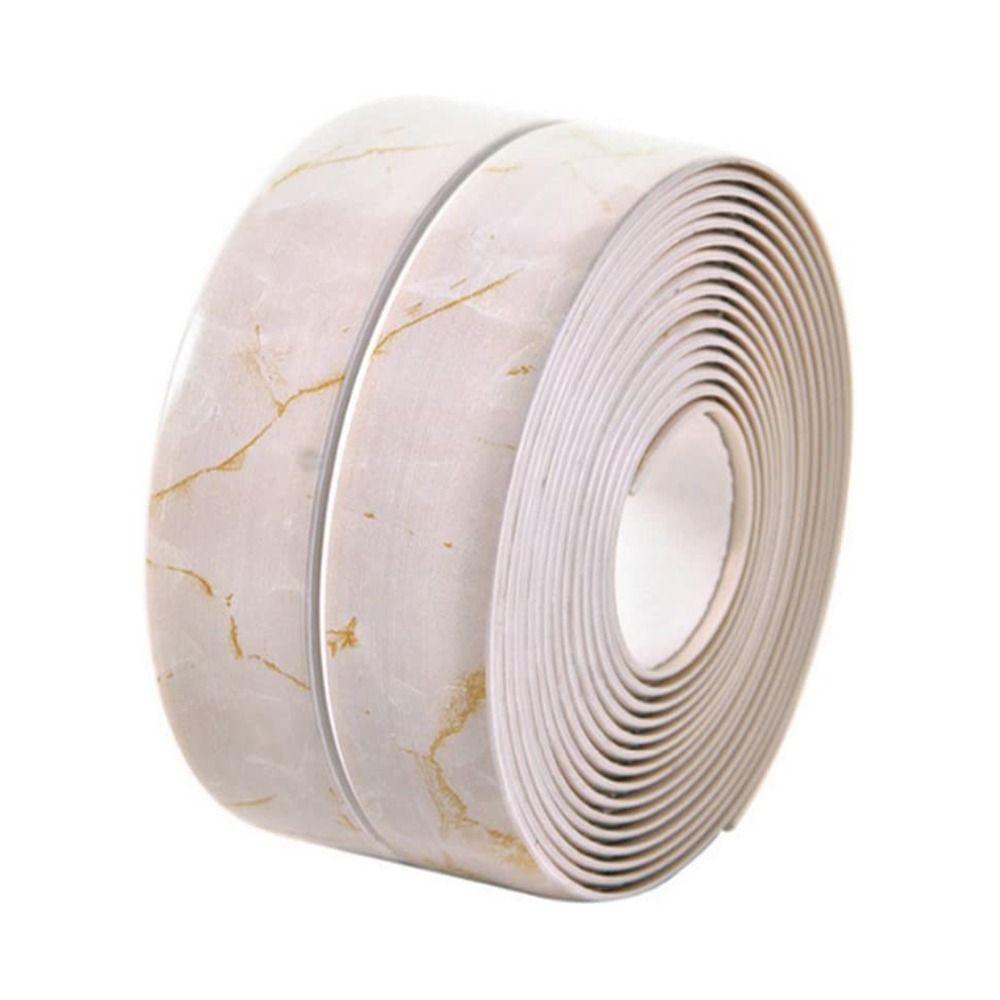 Sealer Wall Sealing Tape Caulk Tape Self Adhesive Caulk Strip Bath & Kitchen Caulking Sealing Tape
