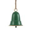 Деревенский Металлический Рождественский Колокольчик Большой Красный Зеленый Золотой Колокольчик Джингл Рождественская Елка Подвесной Декор Винтажный Ручной Работы Музыка Ветра для Елки Венка Дверного Декора