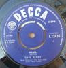 7-дюймовая пластинка DAVE BERRY  Mama F12435 Decca 1966 UK Rock Б/у