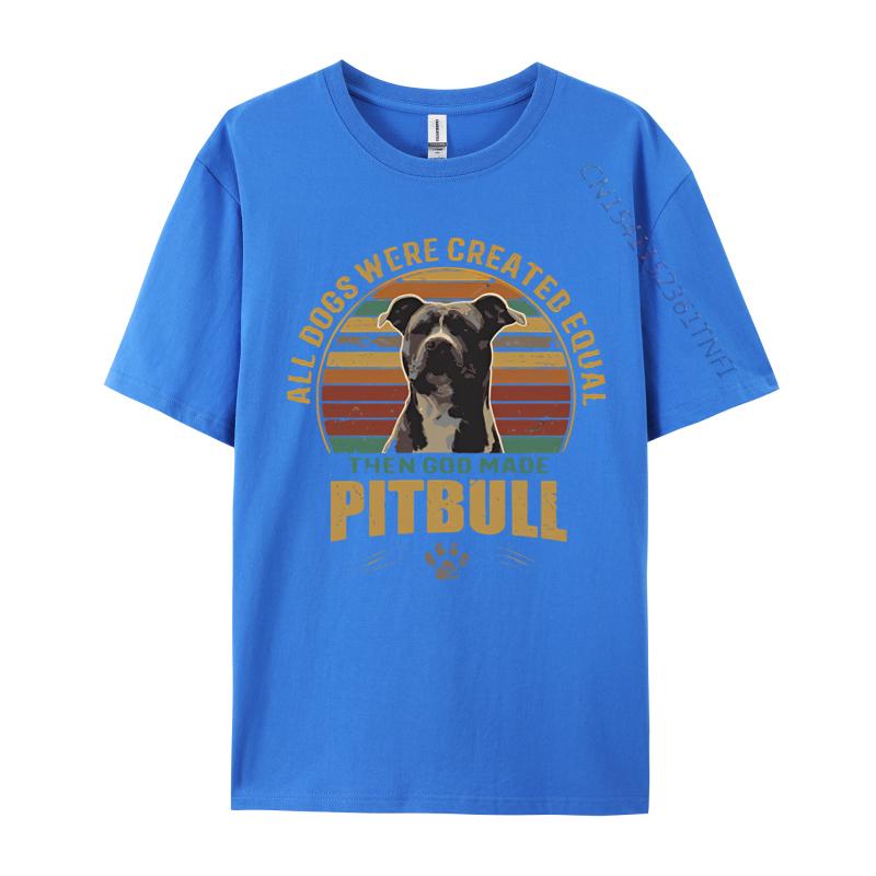 PitBull Винтажная Футболка Унисекс Футболки Смешные Печатные Футболки Хлопок Пенье Верхняя Футболка Графические Футболки Одежда Унисекс