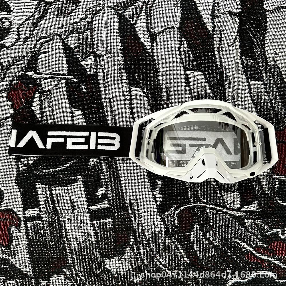 NAFEIB Motorcycle goggles for outdoor sports, off-road, windproof, for men and women riding motorcycles
