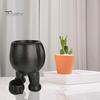 Горшок для мочи, горшок для мочи из смолы, забавный горшок для суккулентов с дренажем, новинка, ваза для внутреннего и наружного сада, домашний декор