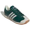adidas Оригинальные Country Og Удобные Ретро Нескользящие Прочные Низкие Кеды для Скейтбординга Женские кроссовки Зеленые Белые IE3939