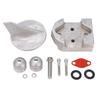 Boat Aluminum Anode Kit 888756A2 Marine Anode Set Replacement for MerCruiser MR for Alpha One Drive