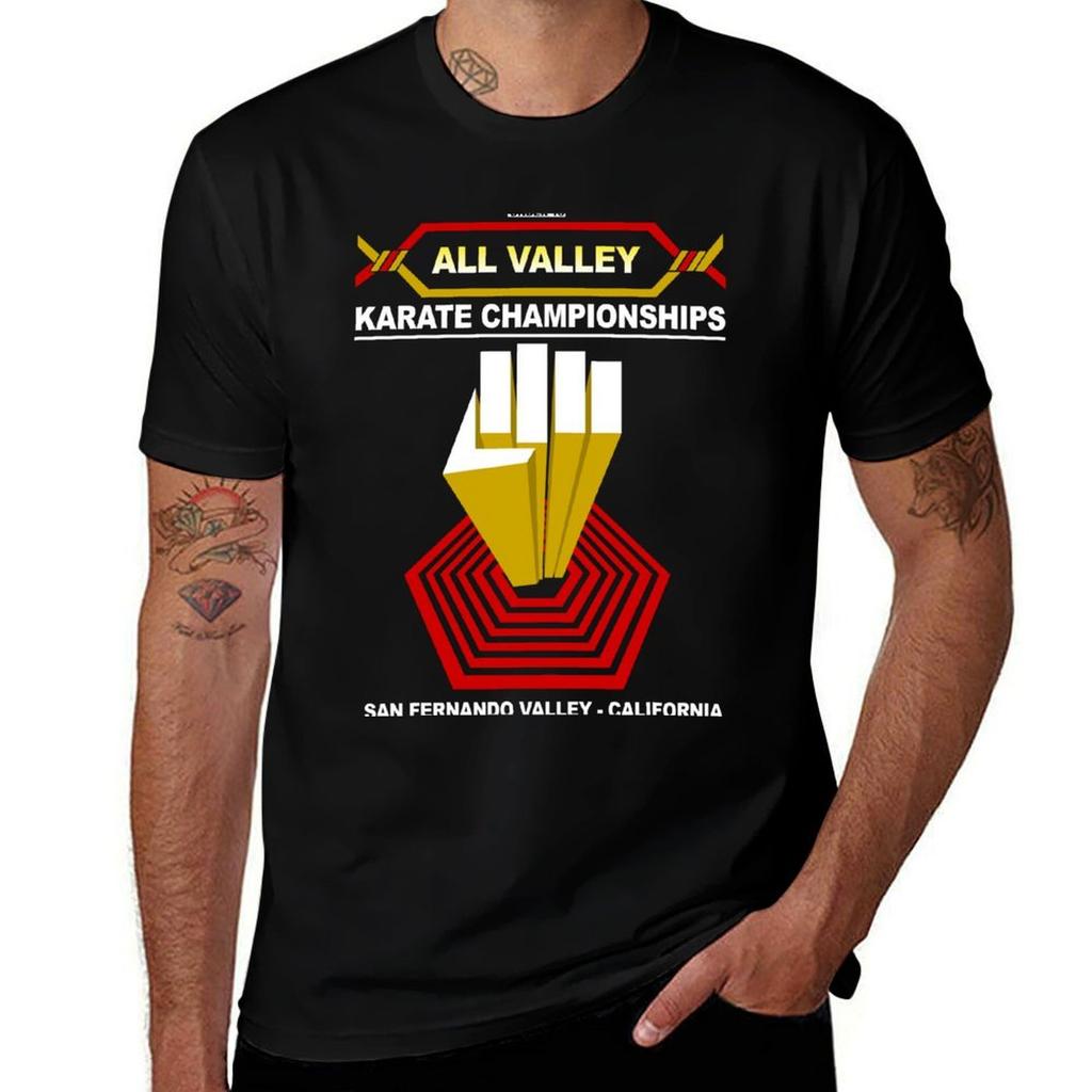 All Valley Karate Championships v TShirt Simple Graphic Design TShirt