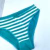 6 Pieces Women Cute Stripe Cotton Panties Comfort Sexy Underwear Panties Lovely Bow Female Underpants
