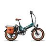 MIHOGO ONE 750W Fat Tire Electric Bike, 167 Mile Range, Dual Battery, 20"x4.0 Tires, Magnesium Alloy Frame for Urban Commute