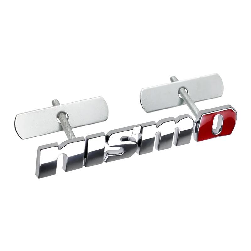 BME1 1Pcs Car Grill Emblem Auto Front Hood Grille Badge Sticker for Nismo Nissan GTR 370Z 240SX Fairlady Juke Tiida Teana GTR 350Z