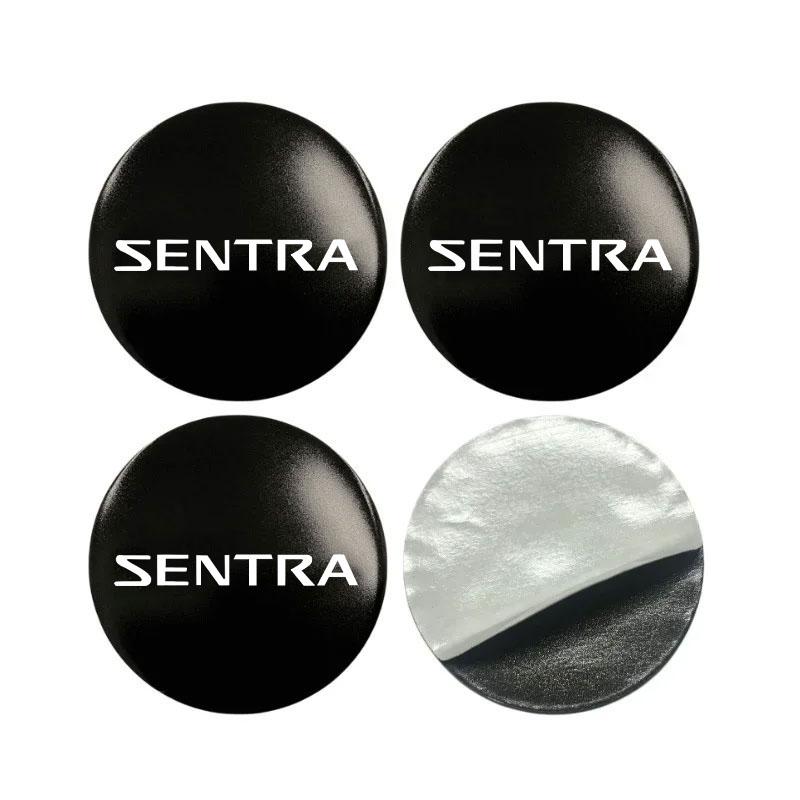 wskpa9 Scratch-proof car hub cover sticker car badge logo sticker Do not fade For Nissan NV200 Qashqai rogue sentra Car Accessories