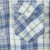 RRL Check Pattern Long Sleeve Western York Button Down Shirt Men's Used