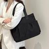 Women's Shoulder Bag Large Capacity Tote Bag Solid Color Underarm Bag