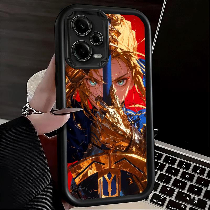 Мягкий чехол для телефона Fate Zero Stay Night Saber для Xiaomi Redmi Note 15 14 13 12 11 Pro Plus 10S 11S 4G 11T 5G, силиконовый чехол Funda