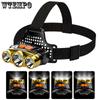 Outdoor Strong Light Head Wear Torch Mining Lamp Multifunctional Fishing Strong Light Head Lamp LED Searchlight