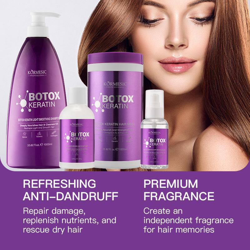 KORMESIC Кератиновый шампунь-маска для волос большой емкости