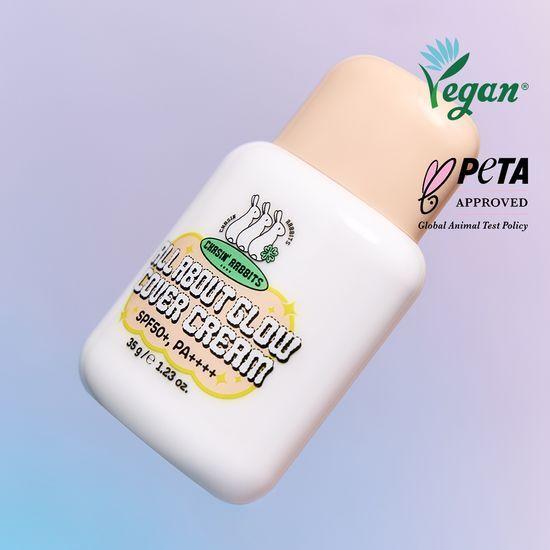 Chasinrabbits All About Glow Cover Cream 35 г Специальный (+ Гигантский пуф)