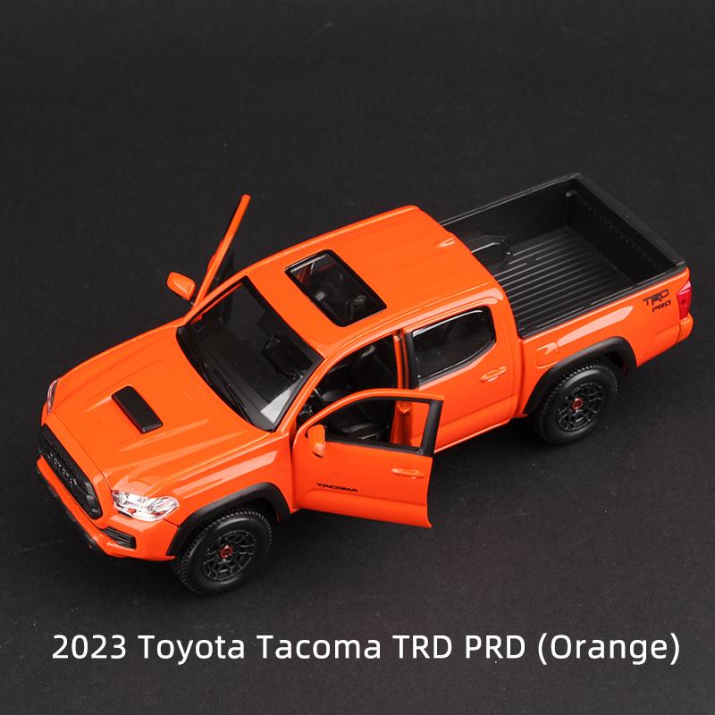 RE33Maisto 1:27 Toyota Pickup Truck Alloy Car Model Hilux Tacoma TRD Pro Die Cast Sports Diecast Vehicles Toy
