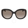 Gradient Smoke Oval Ladies Sunglasses Sf727s 001 53