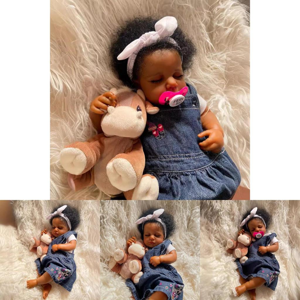 Silicone Reborn Baby Doll 49cm With Visible Veins For Collectors And Giftgiving