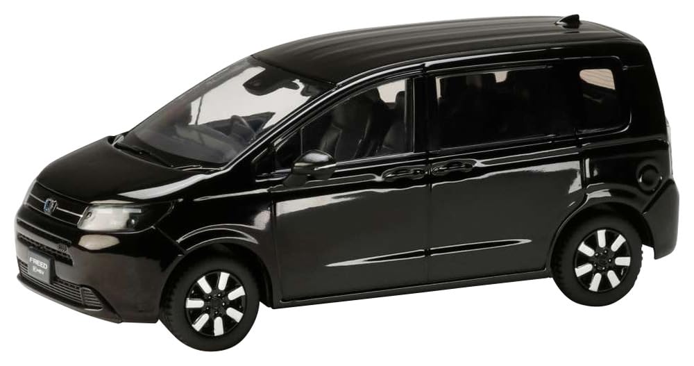 HJ43 Honda Freed Crystal Black Pearl Finished Product 1/43