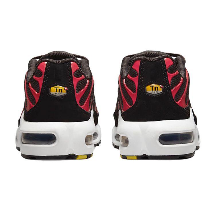 Nike Кроссовки Nike Air Max Plus GS Medium Ash Siren Red для детей, серые, белые, черные CD0609-200