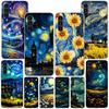 Чехол для телефона 'Звездная ночь' Ван Гог для Samsung Galaxy A17 A37 A57 A16 A26 A36 A56 A15 A14 A13 A55 A54 A53 A35 A34 A33 A25 A24