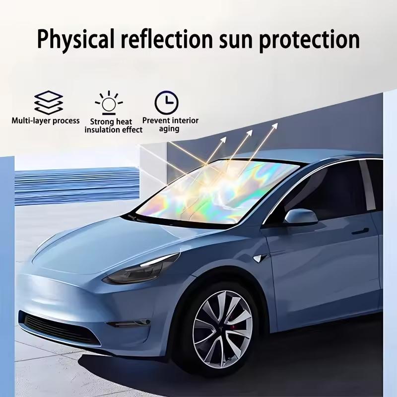 Ar Windshield Sunshade Cover for Maserati Ghibli Levante Quattroporte MC20 GranTurismo Front Window Sun Shade UV Protection