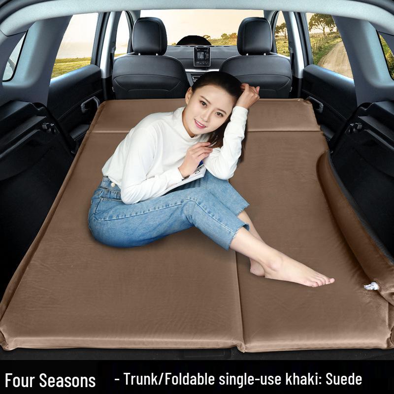 Volkswagen Tiguan L PRO Car Trunk Mattress: Automatic Inflatable Rear Seat Sleeping Pad for SUV.