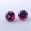 Набор из 2 камней круглой огранки 4 мм, натуральный рубеллит темно-розового цвета, круглый рубеллитовый камень стоимостью 0,75 цента для изготовления кольца.