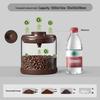 Ankou Moisture-Proof Glass Jar - Fresh-Keeping Storage for Coffee, Tea, and Rice