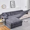 L -Shaped Corner Chaise Longue Sofa Cubre Sofa Elastic Couch Cover Stretch Sofa Covers For Living Room