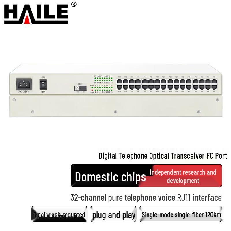 HAILE Digital Telephone Fiber Optic Multiplexer
