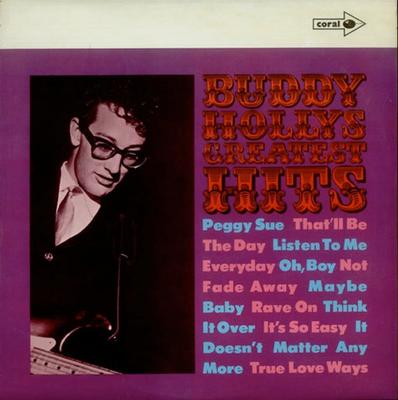 LP Пластинка BUDDY HOLLY - Buddy Holly's Greatest Hits CP8 Coral 1968 UK Рок Б/У