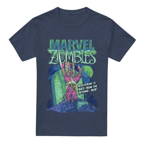 Marvel Zombies Unisex Adult Wolverine Grave T-Shirt