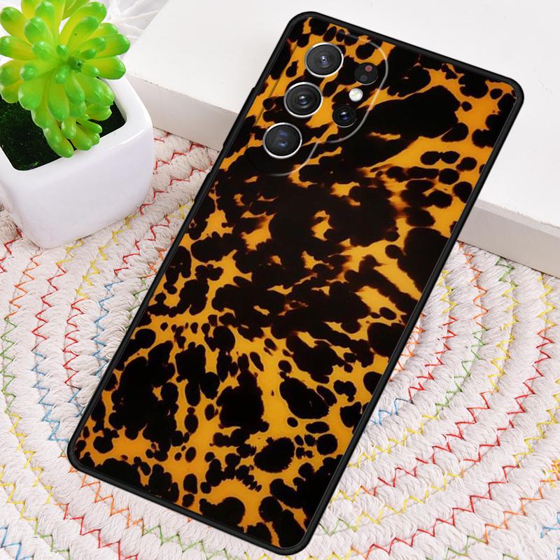 Чехол для телефона из ТПУ с узором под черепаховый панцирь Для Samsung Galaxy note 10 pro S26 S25 S24 S23 S22 Ultra Plus S21 FE S20 Ударопрочный чехол