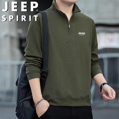 Мужская толстовка-пуловер JEEP SPIRIT с воротником-стойкой