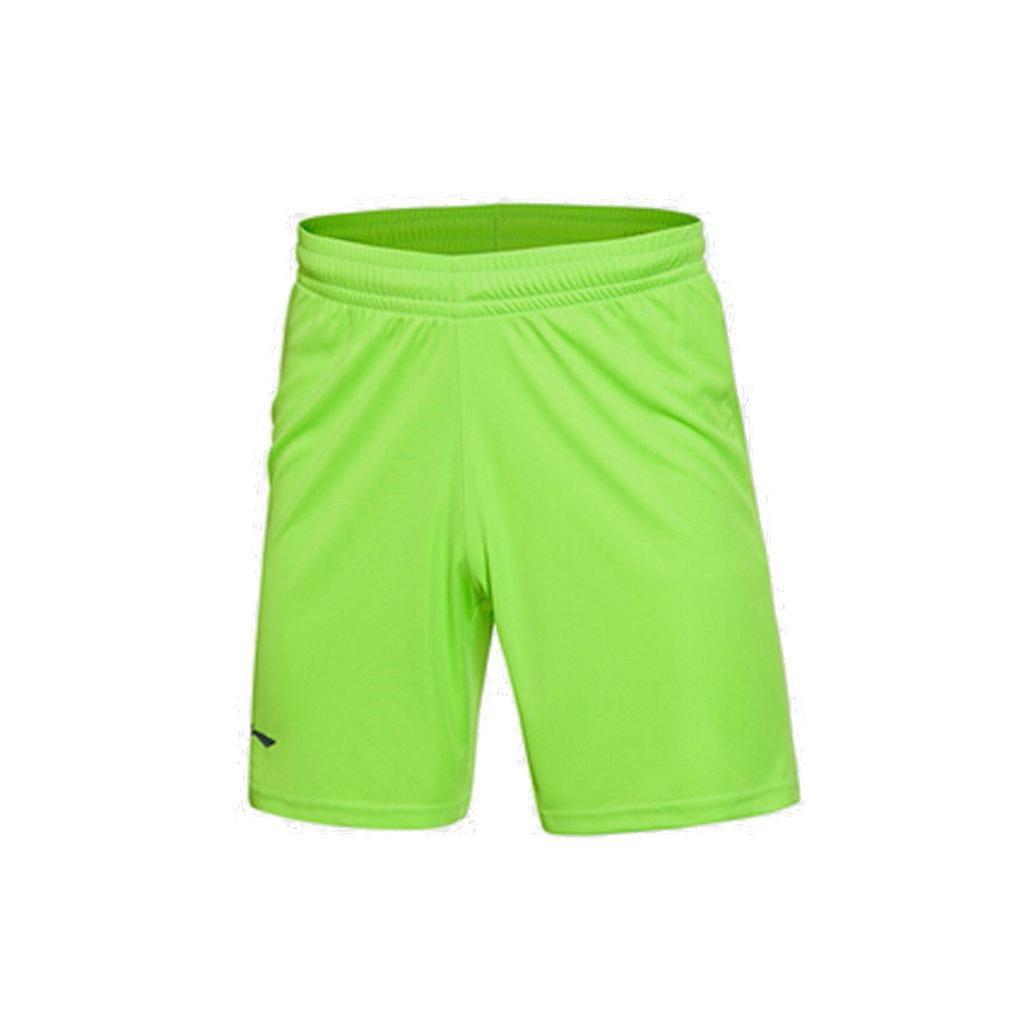Li Ning Football Series Logo Solid Color Training Sports Suit Men Sportswear Fluorescent-Green AATK133-6