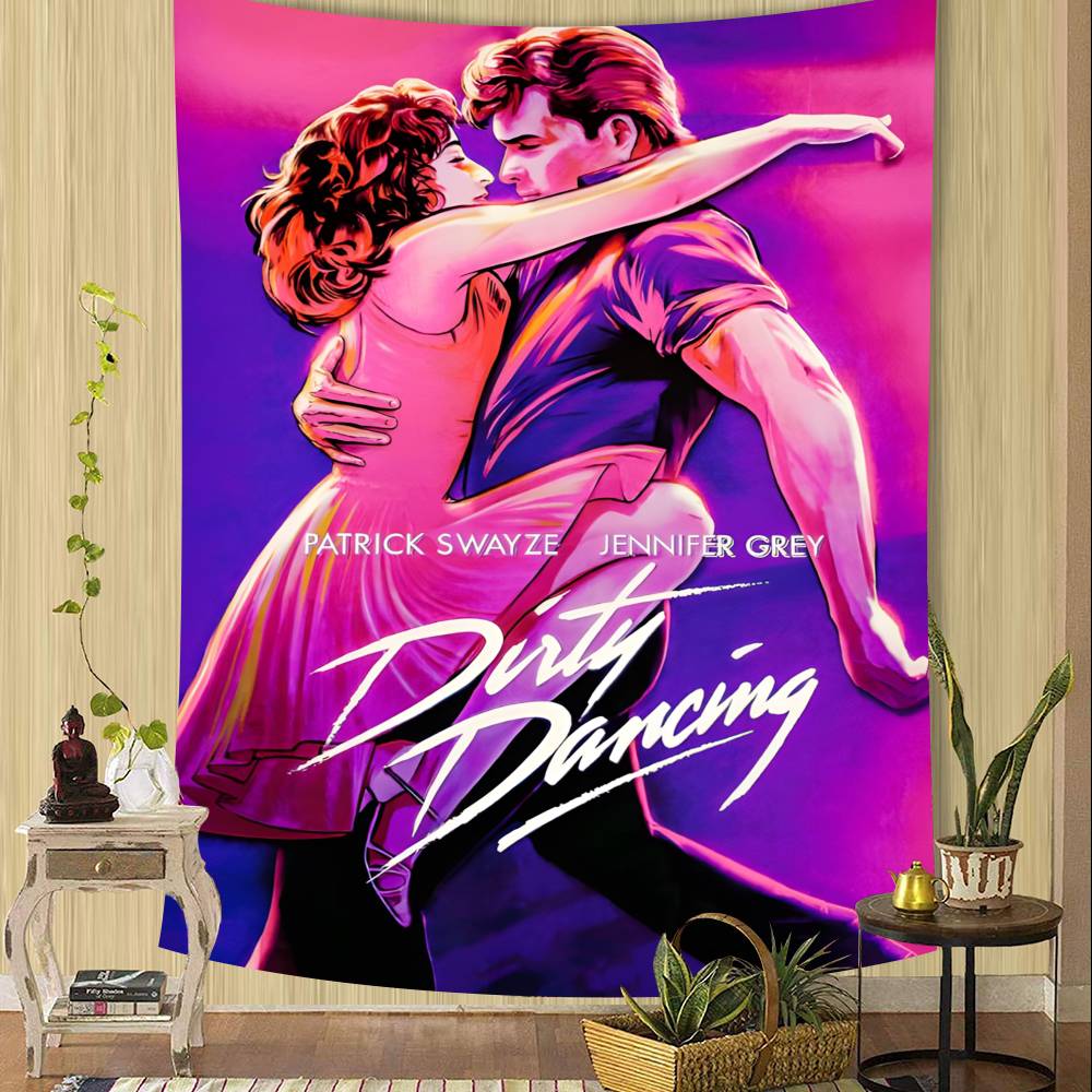 Dirty Dancing Classic Movie Theme Party Backdrop Cloth For Girls Birthday Decorations Background For Photoshoot