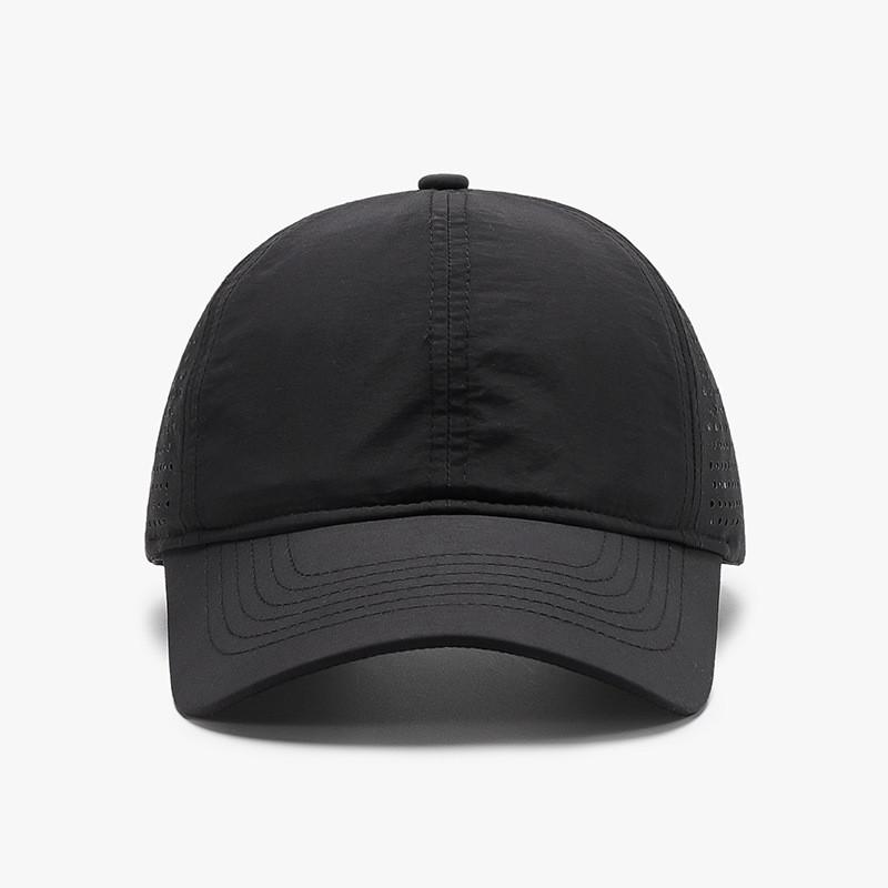 Солнцезащитный козырек Весна Лето Нейлоновые бейсболки Изогнутый козырек Леди Мужские Женские Кепки