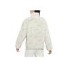 Nike Sportswear Printed Faux Fur Jacket White Women DQ6843-072