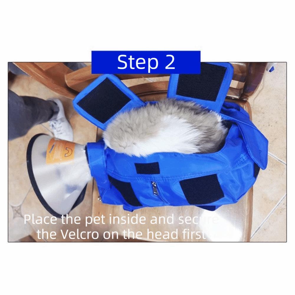 Anti-scratch Bite Fixed Pet Backpack Foldable Cat Travel Bag  Summer Outing